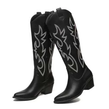 Chic Athlefit Cowboy Boots for Women - Stand Out in Style