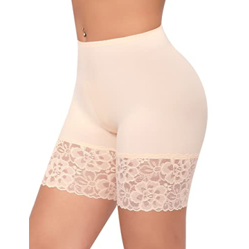 Lace Anti-Chafing Shorts for Women - Seamless Comfort Under Dresses