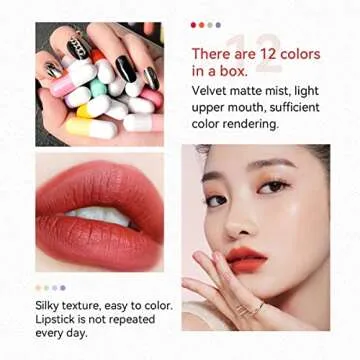 Buy Kusslippe Mini Lipstick Set – 12 Vibrant Colors