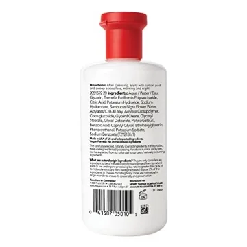 Thayers Milky Face Toner for Hydrated Skin with Snow Mushroom