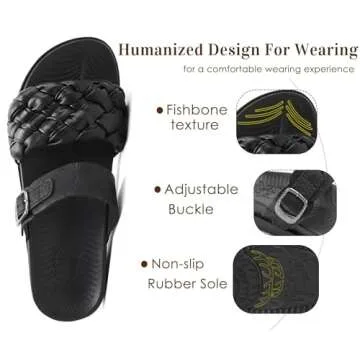 KuaiLu Women's Orthopedic Sandals for Fashion & Comfort