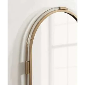 Kate and Laurel Arceo Modern Arch Mirror for Glam Spaces