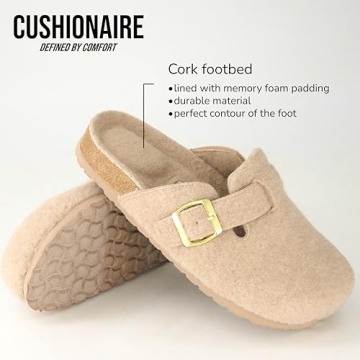 CUSHIONAIRE Hana Clogs for Women | Soft & Stylish Comfort