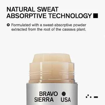 Aluminum-Free Deodorant for Men by Bravo Sierra, 2-Pack - Contains Natural Ingredients –Long Lasting All-Day Odor and Sweat Protection - Citrus and Cedarwood, 3.2 oz-Paraben-Free, Vegan & Cruelty-Free