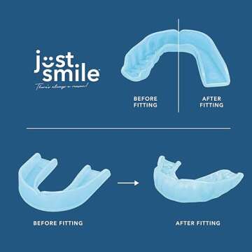 Just Smile Night Guard 2 Pack - Custom Anti-Teeth Grinding