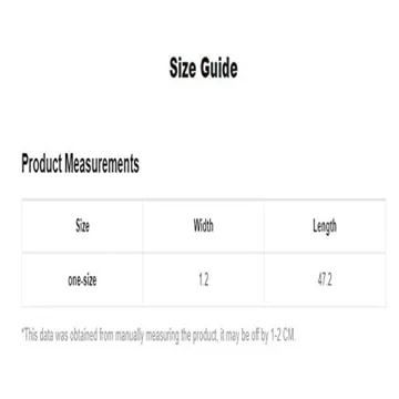 Floerns Adjustable Metal Chain Belt for Women Stylish Accessory