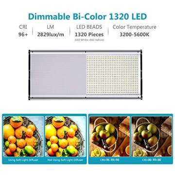 Neewer Desk Mount Stand Aluminum Alloy Clip Stand for Ring Light, Video Light, DSLR Camera