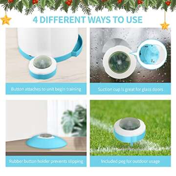 PETGEEK Automatic Dog Treat Dispenser for Interactive Feeding