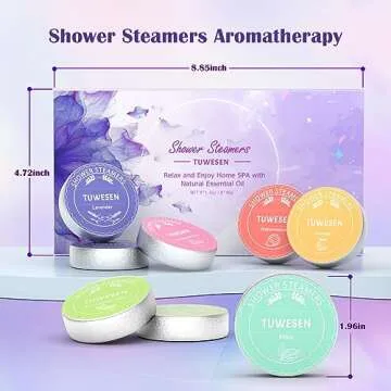 TUWESEN Shower Steamers Aromatherapy SPA Kit