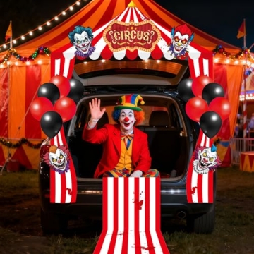 Halloween Trunk or Treat Car Decorations Kit for SUV Carnival Festivities