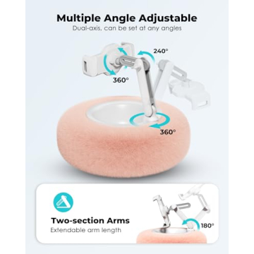 Viozon Tablet Stand Pillow: Adjustable & Soft for All Devices