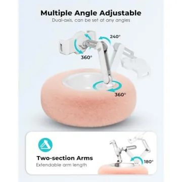 Viozon Tablet Stand Pillow: Adjustable & Soft for All Devices