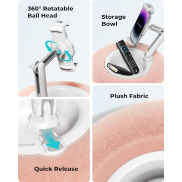 Viozon Tablet Stand Pillow: Adjustable & Soft for All Devices