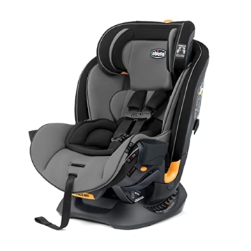 Chicco Fit4 4-in-1 Convertible Car Seat for All Stages - Onyx/Black/Grey