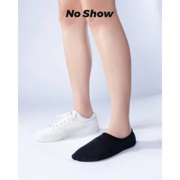 IDEGG No Show Socks Comfortable Invisible Athletic Wear