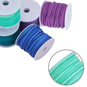 CHGCRAFT Faux Suede Lace - 27 Yards of Versatile Crafts