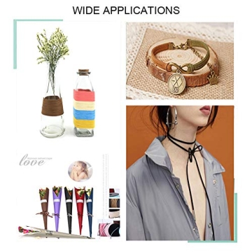 CHGCRAFT Faux Suede Lace - 27 Yards of Versatile Crafts