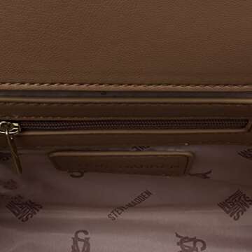 Steve Madden TRENDYF Mini Top Handle Crossbody, Brown