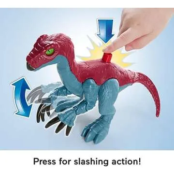 Fisher-Price Imaginext Jurassic World Toy Dinosaur Lab Playset, Owen Grady Maisie & Dr. Grant Figures for Preschool Kids Ages 3+ Years​