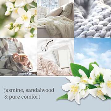 Yankee Candle A Calm & Quiet Place Scented, Classic 22oz Large Jar Single Wick Candle, Over 110 Hours of Burn Time