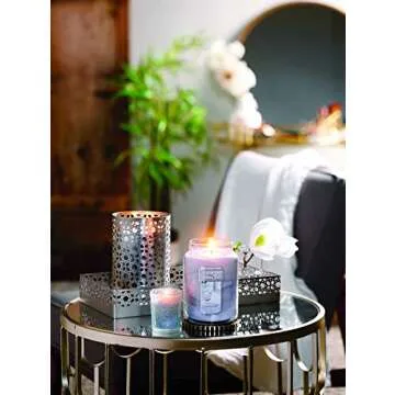 Yankee Candle A Calm & Quiet Place Scented, Classic 22oz Large Jar Single Wick Candle, Over 110 Hours of Burn Time