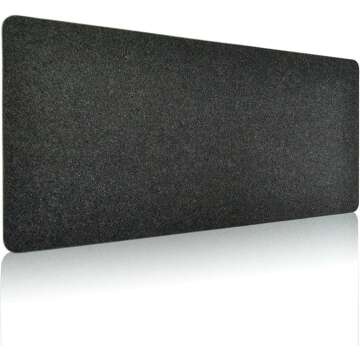 DAWNTREES Large 40''x16'' Felt Desk Pad for Protection