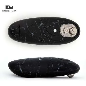 Electric Can Opener 2.0 - Marble Black with Lid Lift