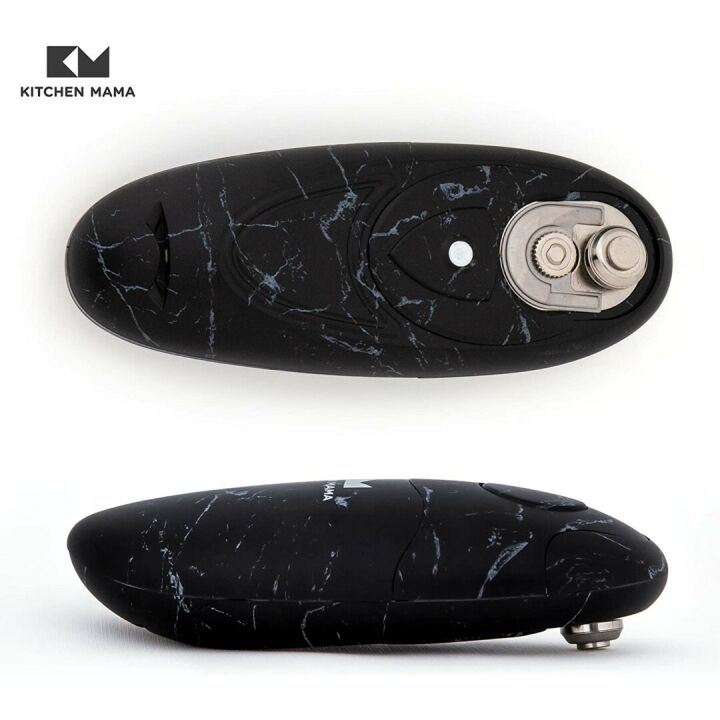 Electric Can Opener 2.0 - Marble Black with Lid Lift
