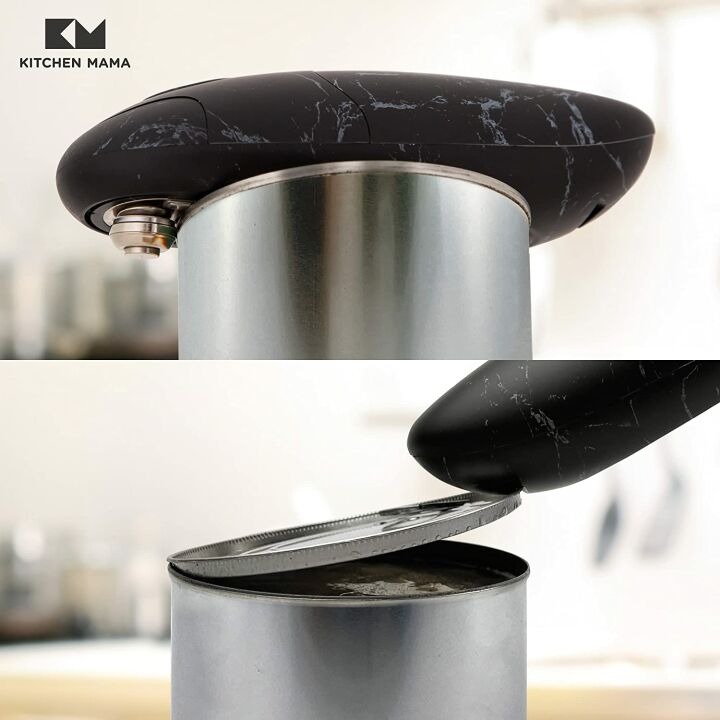 Electric Can Opener 2.0 - Marble Black with Lid Lift
