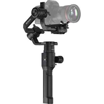 DJI Ronin-S Handheld 3-Axis Gimbal Stabilizer with All-in-one Control for DSLR and Mirrorless Cameras On-The- Go Bundle - CP.ZM.00000103.02