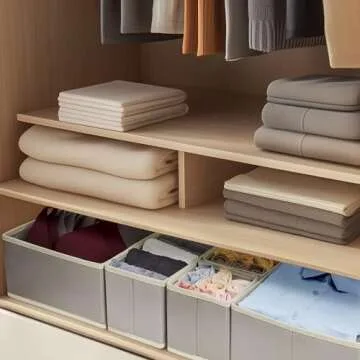 Kootek Drawer Organizer - 16 Pack Fabric Storage Bins