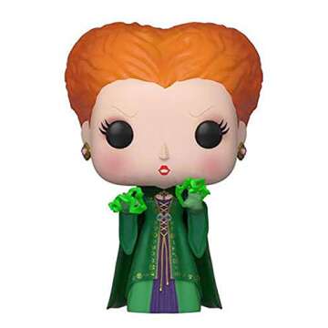 Funko POP! Disney: Hocus Pocus - Winifred with Magic, Multicolor, std