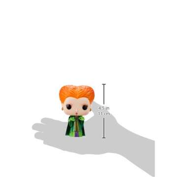 Funko POP! Disney: Hocus Pocus - Winifred with Magic, Multicolor, std