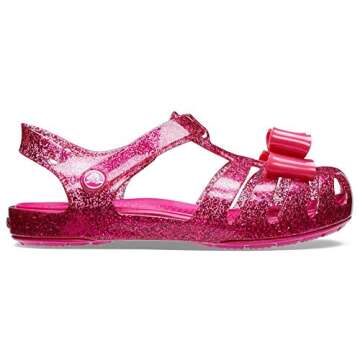 Crocs Kids' Isabella Bow Embellished Sandal