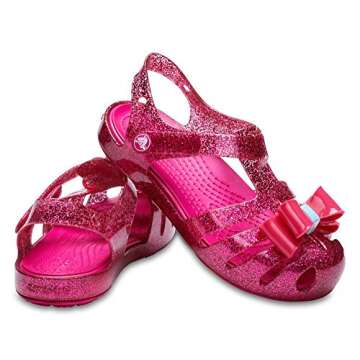 Crocs Kids' Isabella Bow Embellished Sandal