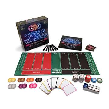 Wits & Wagers: It's Vegas Baby - A Board Game by North Star Games 3-10 Players - Board Games for Fam...
