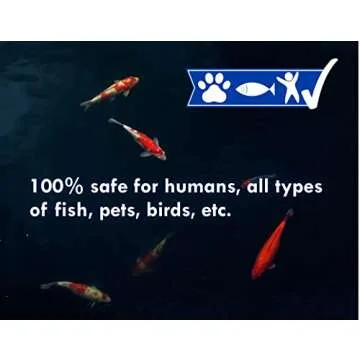 KoiWorx Blue Dye - Safe Ornamental Pond Color Enhancer