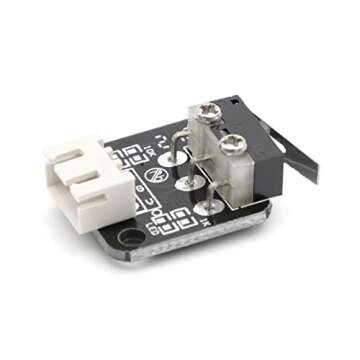 3D Printer Part End Stop Limit Switch，5 Pcs Micro Mechanical Switch 3 Pin Compatible with CNC RAMPS 1.4 RepRap 3D Printer CR-10 10S,S4,S5,Ender 3/Ender 3 Pro/Ender 3 V2 by GUBCUB