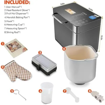 Elevate Your Baking with KBS 17-in-1 Bread Maker