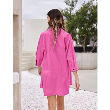 Zeagoo Women’s Chic Summer Lounge Tracksuit in Rose Red