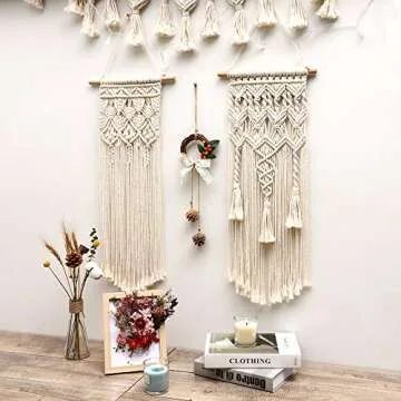 Buy DUOER Macrame Woven Wall Hanging Decor - Boho Style