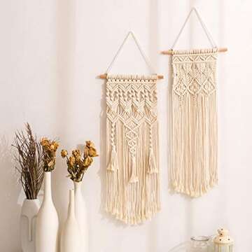 Buy DUOER Macrame Woven Wall Hanging Decor - Boho Style