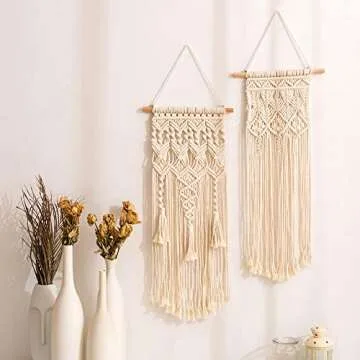 Buy DUOER Macrame Woven Wall Hanging Decor - Boho Style