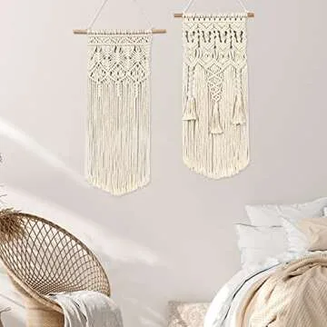 Buy DUOER Macrame Woven Wall Hanging Decor - Boho Style