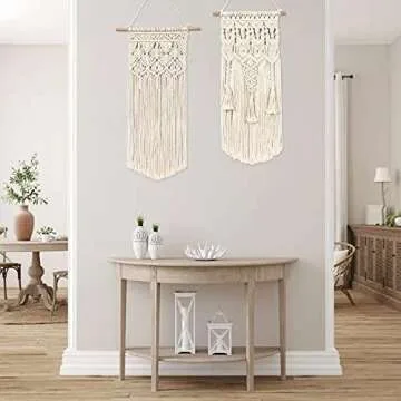 Buy DUOER Macrame Woven Wall Hanging Decor - Boho Style