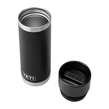 Yeti Rambler 18 Oz Hotshot Bottle Black Insulated