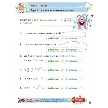 Summer Activity Workbook for Grades 8-9 Engaging Fun