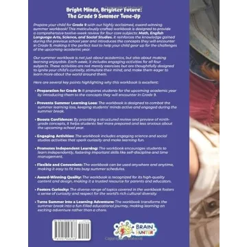 Summer Activity Workbook for Grades 8-9 Engaging Fun