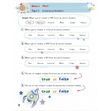 Summer Activity Workbook for Grades 8-9 Engaging Fun