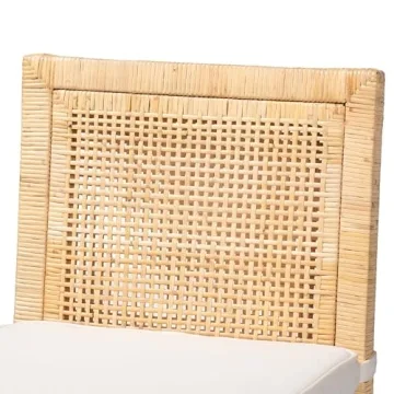 Baxton Studio Sofia Modern Wood Counter Stool with Back, Natural (185-11874-HiT)